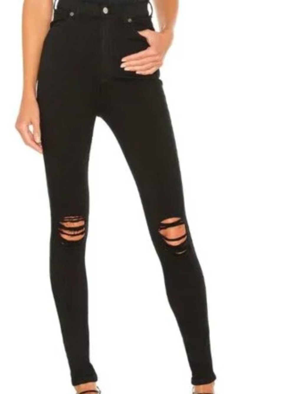 Dr. Denim Moxy Skinny Ripped Jean NWOT